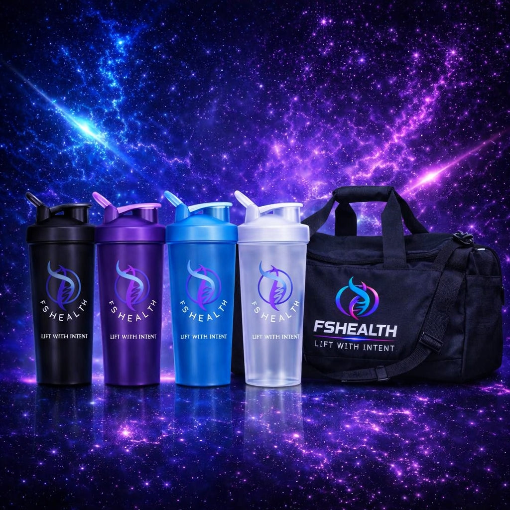 Gym Bag and Shaker Bundle